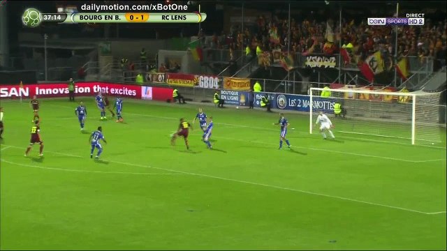 Abdelrafik Gerard Goal HD - Bourg Peronnas 0 - 2 Lens - 13.10.2017 (Full Replay)
