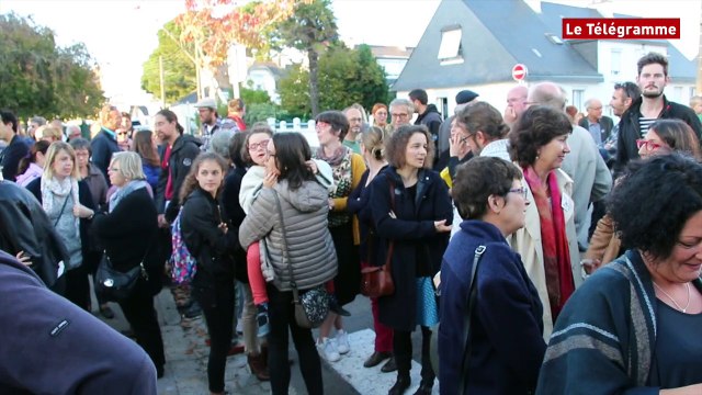 Lorient. Manifestation contre une décision d'expulsion d'une élève en maternelle