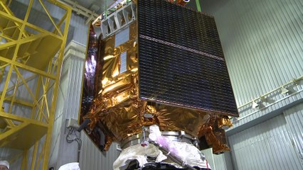 Sentinel 5p Attached to Rokot ahead of Launch