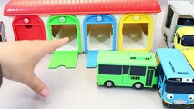 Toy Shooting Car Robocar Poli Garage Tayo the Little Bus Learn Colors Play Doh Toy Surprise