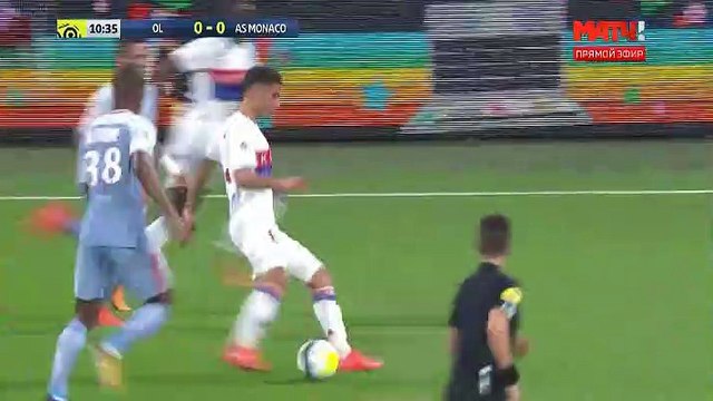 Mariano Diaz Goal HD - Lyon 1-0	Monaco 13.10.2017