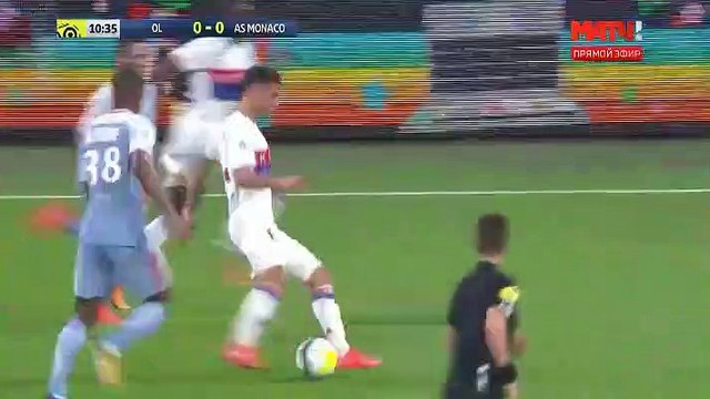 Mariano Diaz Goal HD - Lyon 1-0	Monaco 13.10.2017