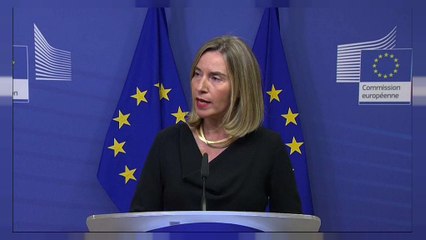 «Καμία χώρα δεν μπορεί να τερματίσει μονομερώς τη συμφωνία με το Ιράν», δήλωσε η επικεφαλής της ευρωπαϊκής διπλωματίας Φεντερίκα Μογκερίνι