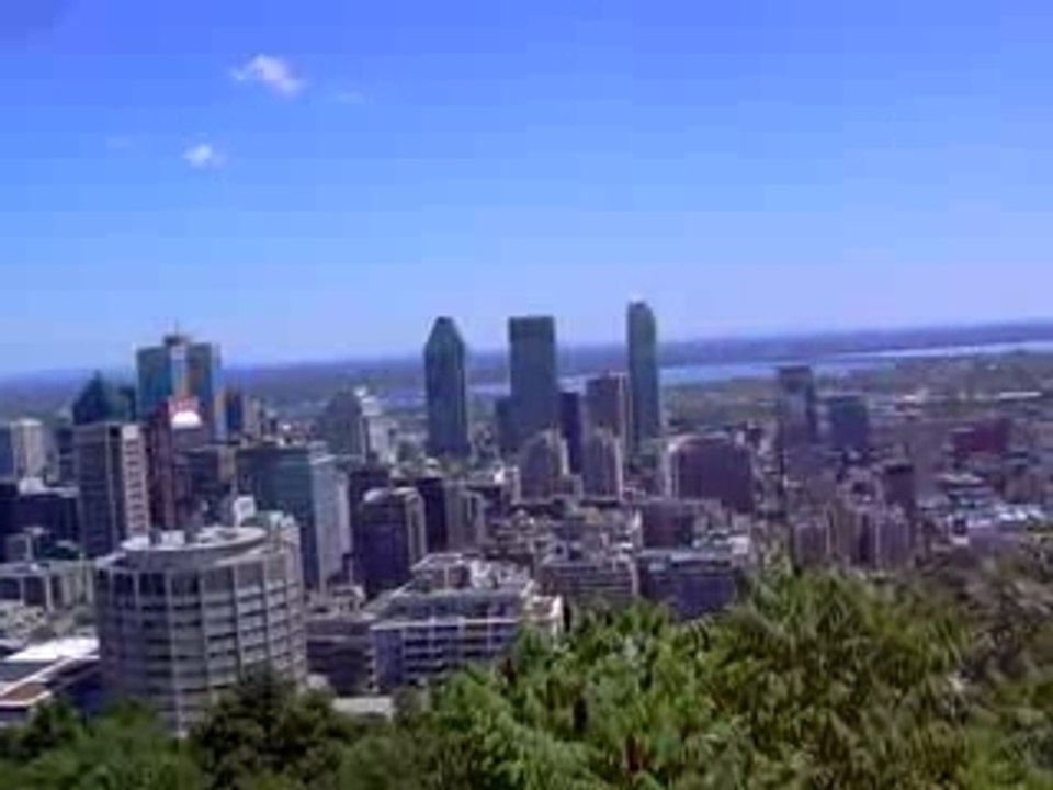 Montréal vu du Mont Royal