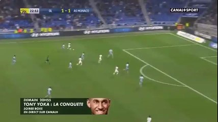 Buts Nabil Fékir Lyon 2-1 Monaco