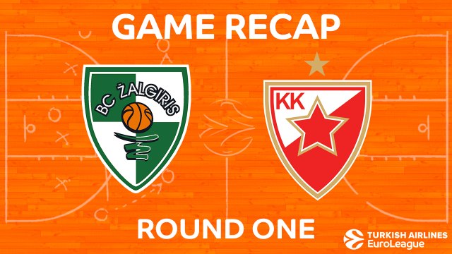 Highlights: Zalgiris Kaunas - Crvena Zvezda mts Belgrade