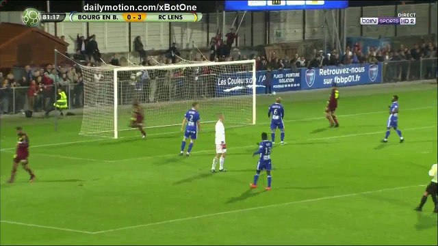 Cyrille Bayala Goal HD - Bourg Peronnas 0 - 4 Lens - 13.10.2017 (Full Replay)