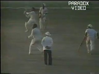 Wasim Akram's Six to Win Nehru Cup 1989