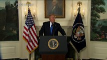 Trump launches new Iran strategy, leaves nuclear deal hanging