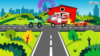 ПОЖАРНАЯ МАШИНА Мультфильмы ПРО МАШИНКИ Мультики для детей Все серии подряд сборник