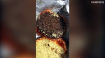 Woman finds maggots inside her hamburger