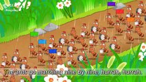 The Ants Go Marching - Ants Go Marching - popular music song - Nursery Rhyme with lyrics