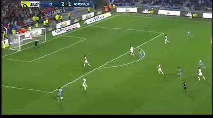 Lyon 2 - 2  Monaco  13/10/2017 Adama Traore Super Goal 34' HD Full Screen .