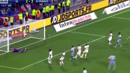 Nabil Fekir second Goal HD - Lyon 3 - 2 AS Monaco - 13.10.2017