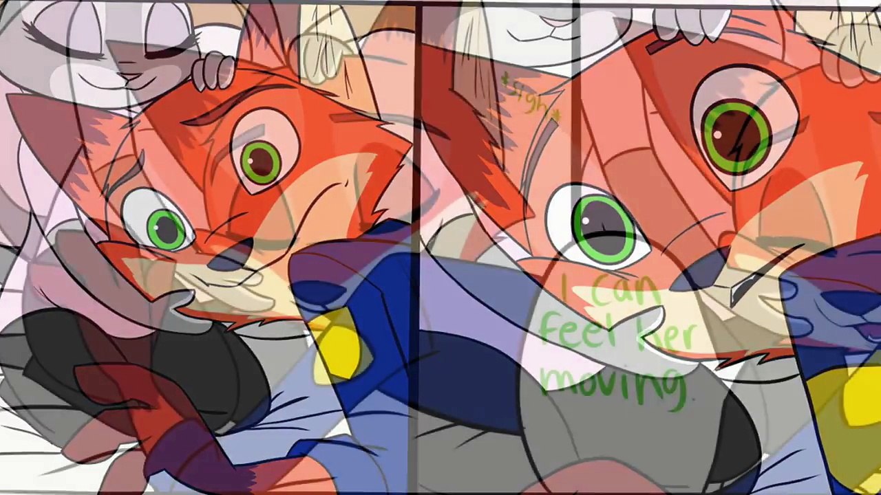 Zootopia Comic | Nick x Judy | Violet Wilde Hopps Growing up (Full)