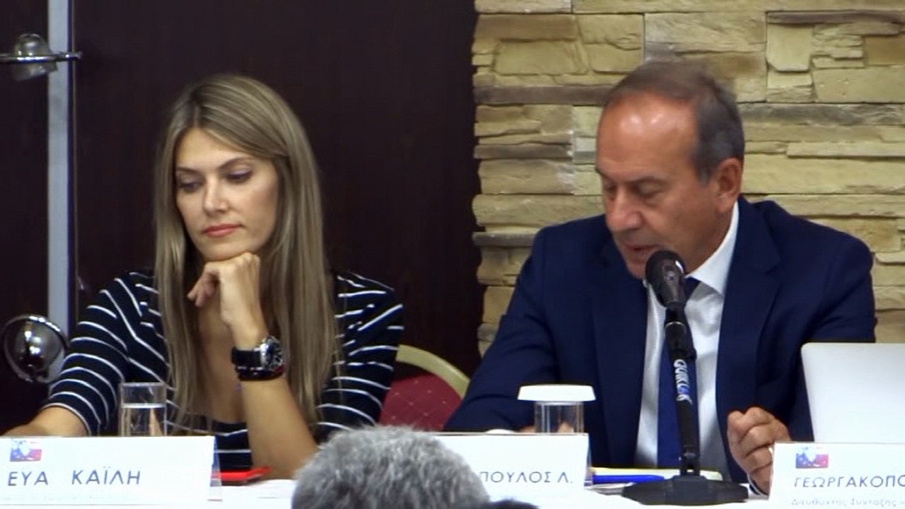 AVRUPA PARLAMENTOSU MILLETVEKILI EVA KAILI GUMULCINEDE AB PROGRAMLARINI ANLATTI