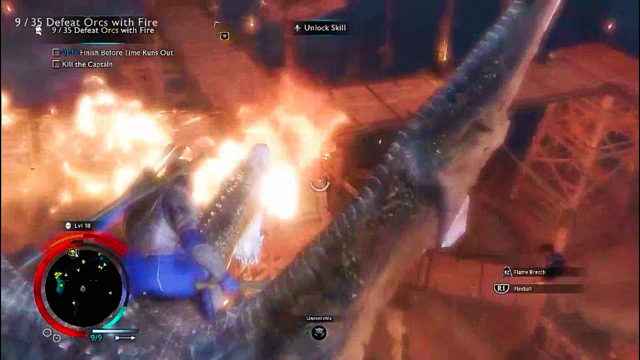 LOTR Shadow of war wyvrin challenge