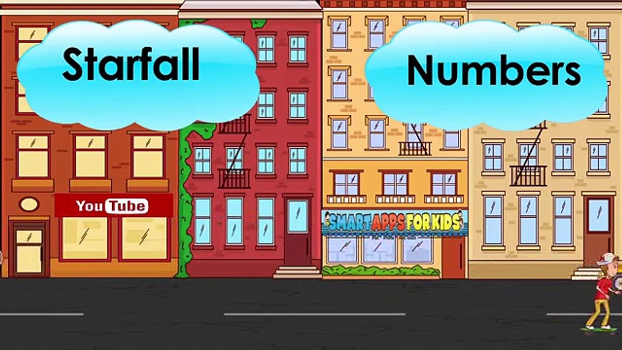 Starfall Numbers - best app demos for kids - Philip