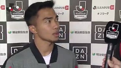 สัมภาษณ์ เจ ชนาธิป สรงกระสินธ์ หลังเกม คอนซาโดเล ซัปโปโร vs คาชิว่า เรย์โซล ฟุตบอลเจลีก 2017 เลกสอง  เอาชนะได้ 3-0 ประตู