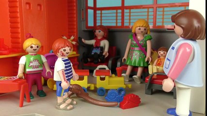Çocuk filmi hastanede Playmobil Film Alman - El-ağız-ayak - Hauser ailesi -  | mirecraft