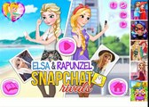Disney Princess Elsa And Rapunzel Snapchat Rivals Photo Competition Game