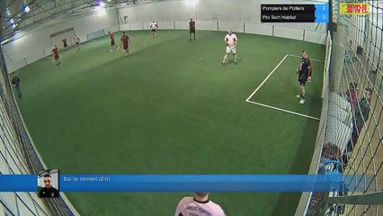 But de clement (2-0) - Pompiers de Poitiers Vs Pro Tech Habitat - 12/10/17 19:00 - LIGUE 2