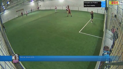 But de Yohan (4-0) - Pompiers de Poitiers Vs Pro Tech Habitat - 12/10/17 19:00 - LIGUE 2