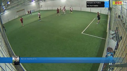 But de maxime (7-1) - Pompiers de Poitiers Vs Pro Tech Habitat - 12/10/17 19:00 - LIGUE 2
