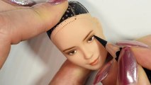 How to: Wonder Woman inspired Doll / Barbie Repaint - Tutorial