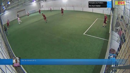 But de Yohan (8-1) - Pompiers de Poitiers Vs Pro Tech Habitat - 12/10/17 19:00 - LIGUE 2