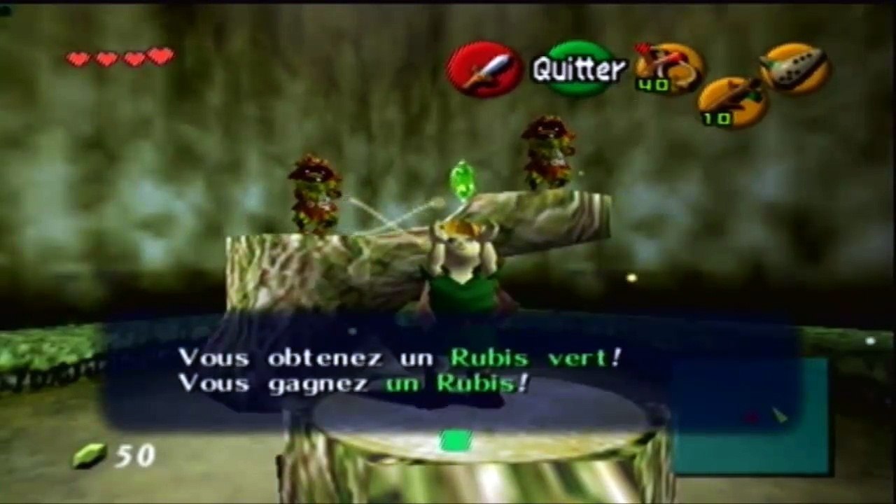 Let's play - Zelda : ocarina of time : épisode 5 , Les bois perdus