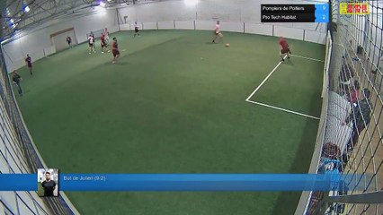 But de Julien (9-2) - Pompiers de Poitiers Vs Pro Tech Habitat - 12/10/17 19:00 - LIGUE 2
