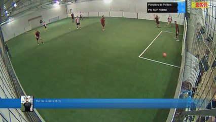 But de Julien (11-3) - Pompiers de Poitiers Vs Pro Tech Habitat - 12/10/17 19:00 - LIGUE 2
