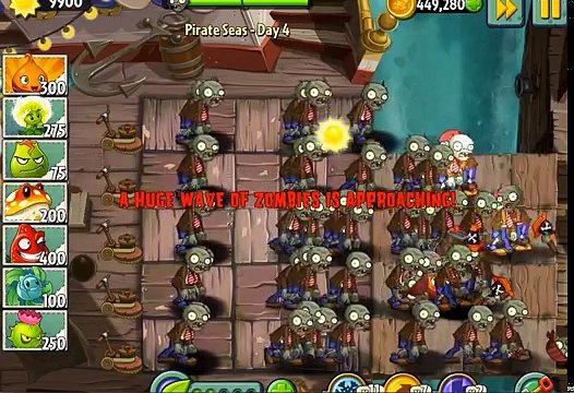 Plants vs Zombies 2 Epic Hack : Pirate Seas Zombies vs Zombies