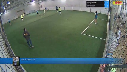But de Cédric  (1-5) - Groupe Vinet Vs Crocowash - 12/10/17 20:00 - LIGUE 4 - Poitiers Game Parc