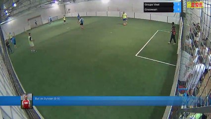 But de Sylvain (9-9) - Groupe Vinet Vs Crocowash - 12/10/17 20:00 - LIGUE 4 - Poitiers Game Parc