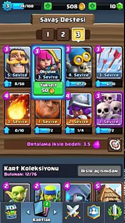 CLASH ROYAL Oynuyorum (İlk Oyun Videom)