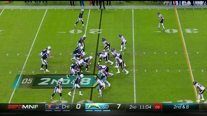 2015 - Chargers Dontrelle Inman loses the football, Bears recover