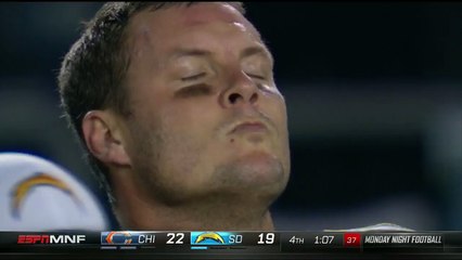 2015 - Philip Rivers' face says it all after loss to Bears
