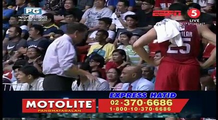 BRGY. GINEBRA VS MERALCO  OCTOBER 13, 2017 GAME 1 - 4Q