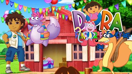 DORA / Finger Family / Daddy Finger / Nursery Rhymes / Familia dos Dedos