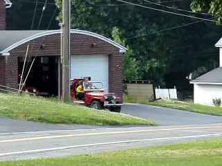 WTF Is Going On Here?  Jeep Fire Trucks Respond To Fire