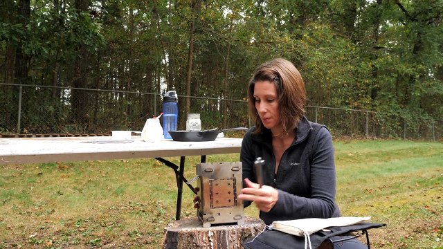 Pioneer BREAKFAST on a Firebox Stove