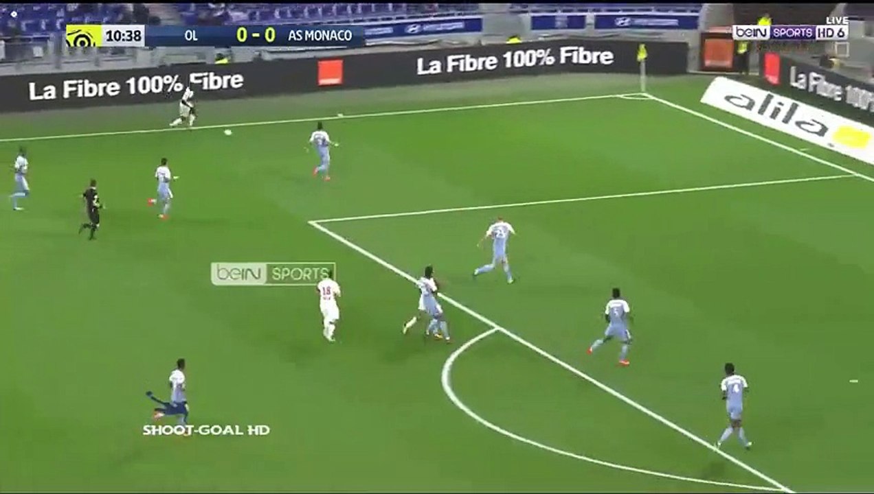 Résumé Lyon 3-2 Monaco buts OL - AS Monaco 13.10.2017