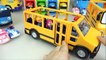 Wheels On The Bus Nursery Rhymes with Robocar Poli Tayo bus car toys