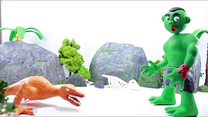 Superman Vs Dinosaur For Alien UFO Super | Incredible Hulk Vs Dinosaurs Cartoons For Children