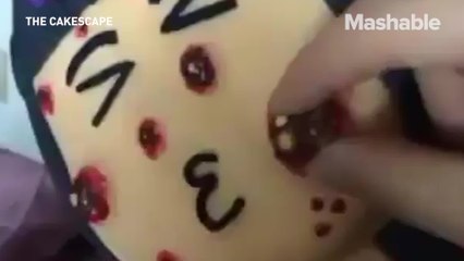 This acne cake will make you want to throw up... or grab a plate