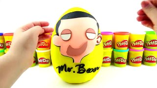 Mr. Bean Cartoon Giant Surprise Egg Play-Doh 2016 #MrBean