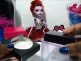 Preparativos Festa Monster High - Luiza 9 anos - Convite