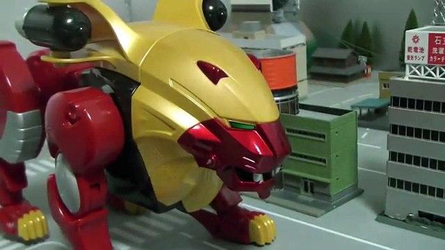 đồ chơi siêu nhân gao sư tử chim ưng Power Rangers Wild Force Lion Toys 파워레인저 정글포스 장난감